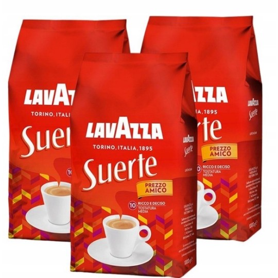 Kawa ziarnista LAVAZZA SUERTE 1KG