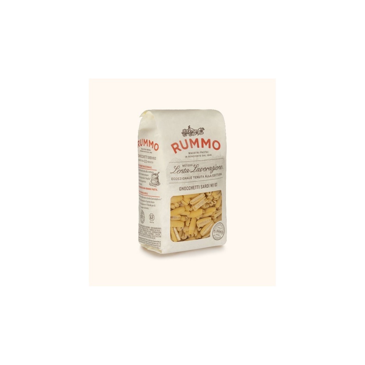 Makaron muszelki gnocchetti sardi no 63 Rummo 1000 g