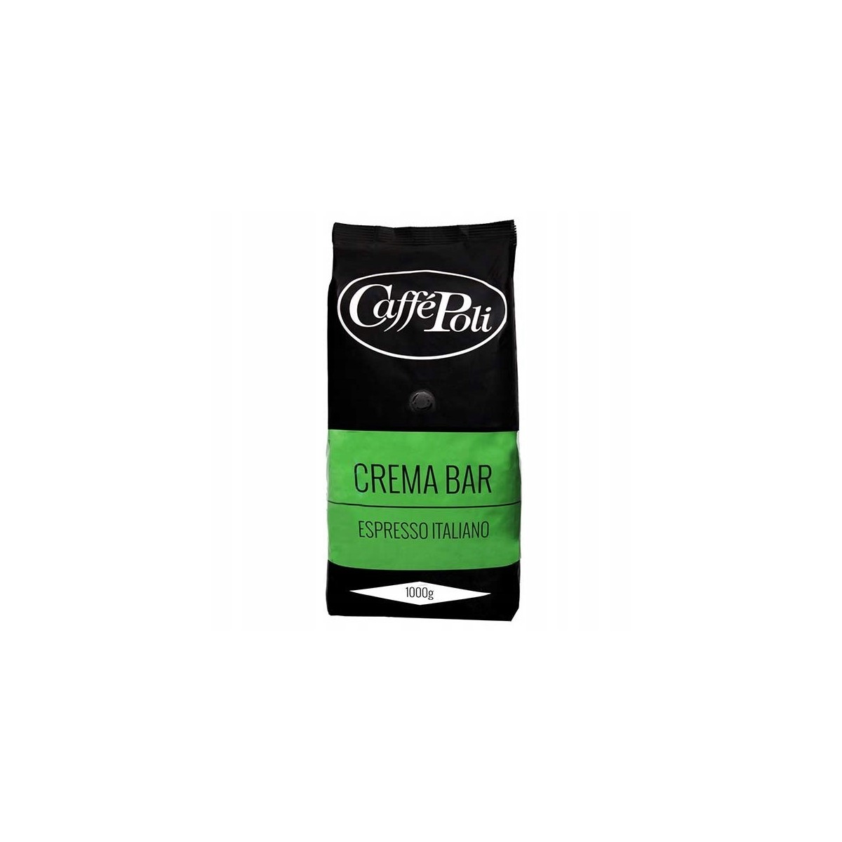 Kawa ziarnista mieszana Caffe Poli crema bar 1kg 1000 g