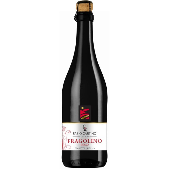 Wino musujące czerwone Fragolino 0,75L