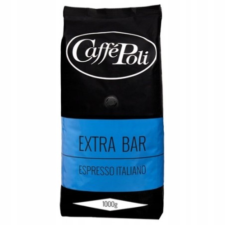 Kawa ziarnista mieszana Poli extra bar 1kg 1000 g