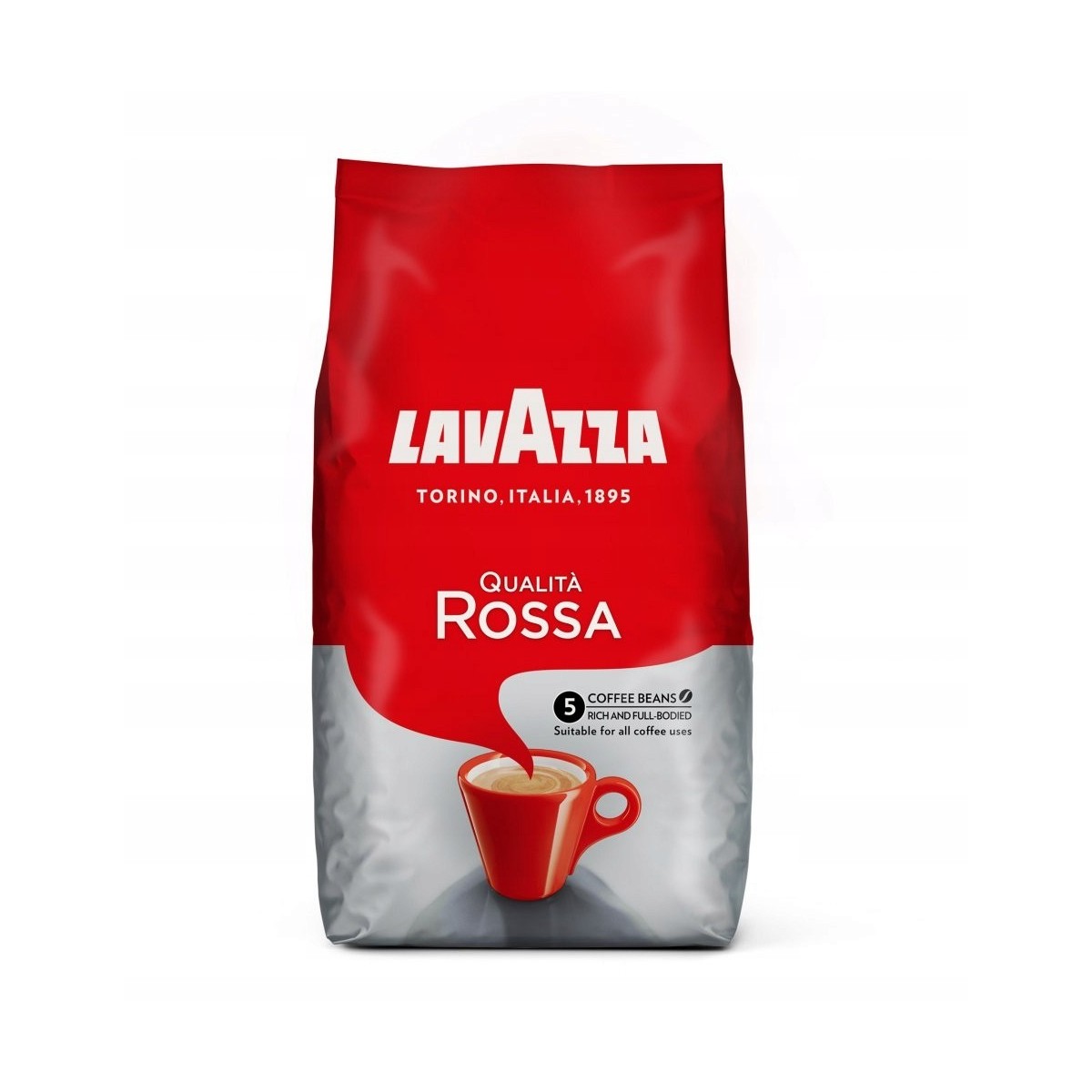 Włoska kawa ziarnista Lavazza Qualita Rossa 1000 g