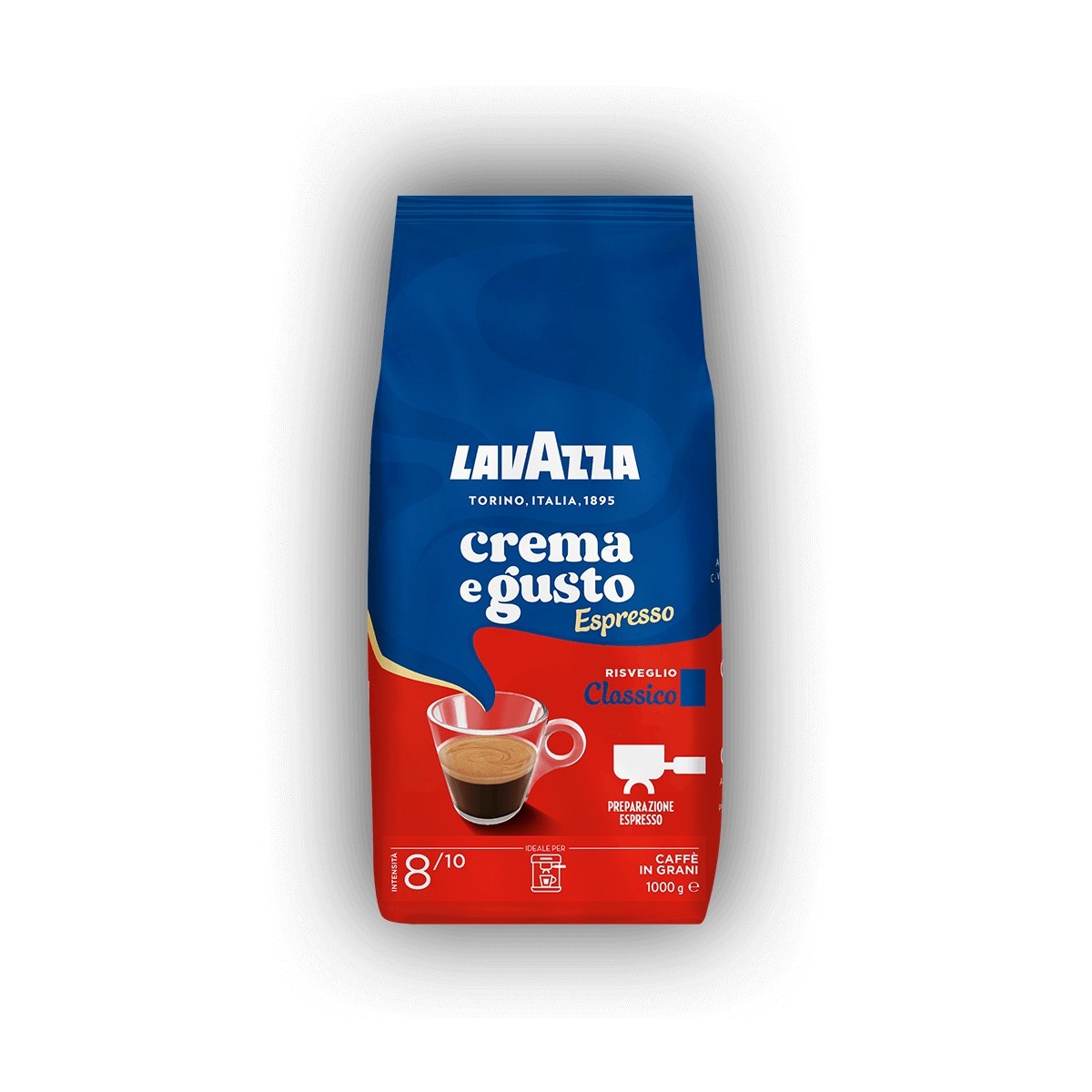 Kawa ziarnista mieszana Lavazza Crema e Gusto Classico 1000 g