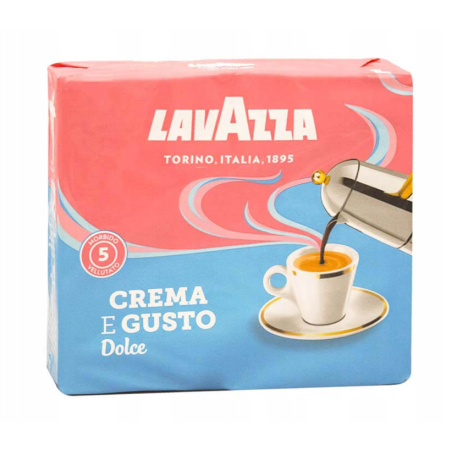 Kawa mielona Lavazza Crema e Gusto Dolce 500g(2x250g)