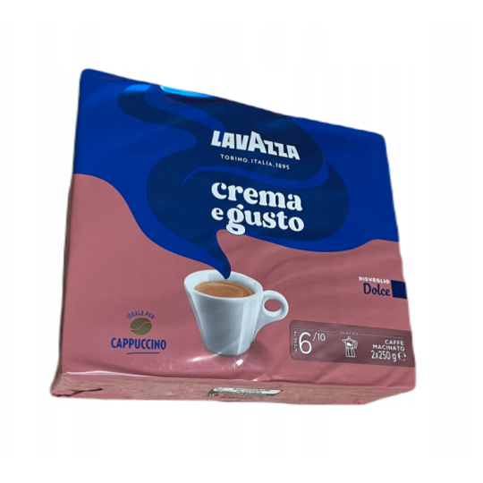 Kawa mielona Lavazza Crema e Gusto Dolce 500g(2x250g)