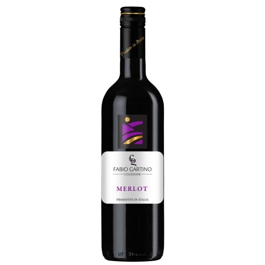 Wino czerwone wytrawne Merlot 0,75L