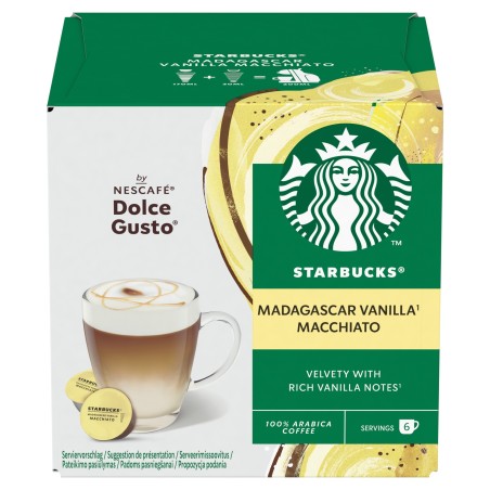 Kapsułki do Dolce Gusto Starbucks Madagascar Vanilla Macchiato 12 szt.