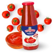 Passata 680g - Strianese 100% pomidorów bez soli włoska