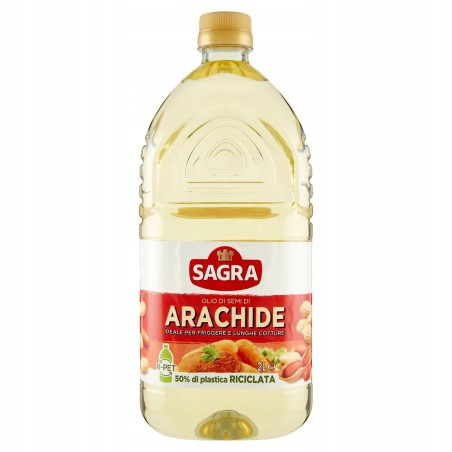 Olej arachidowy do smażenia Sagra 2000ml