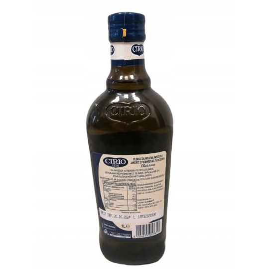 Oliwa z oliwek extra virgin Cirio 1000 ml