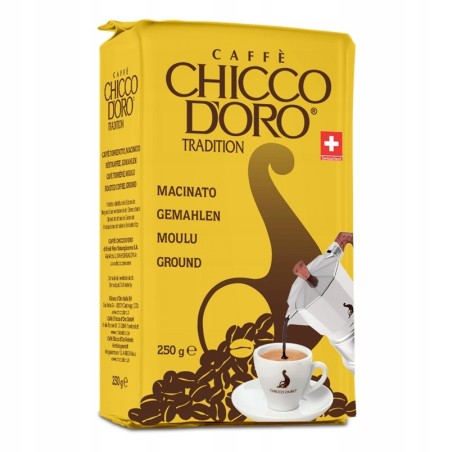 Kawa mielona 100% arabika CHICCO D'ORO TRADITION 250G