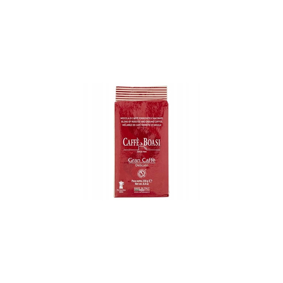 Caffe Boasi Gran Crema Aroma Delicato Moka kawa mielona 250 g